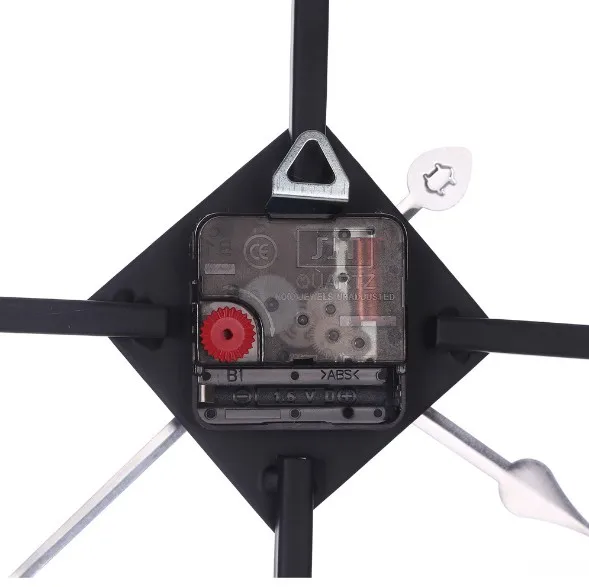 Традиционные настенные часы черный Винтаж железа украшения дома Часы римскими