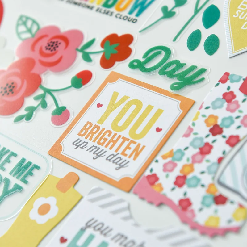 

136 шт. цветные открытки с дождевой каплей, штампы для скрапбукинга, Happy Planner, создание карт, проект для журналов