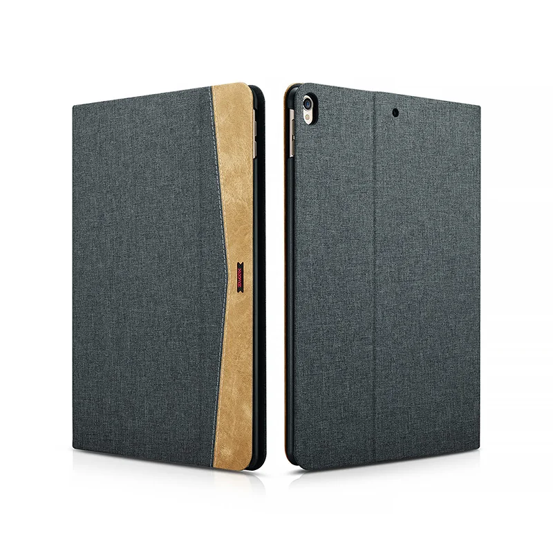 (Черный) XOOMZ бренд для iPad Pro 10 5 чехол простой ткани + PC чехол-книжка эрудиция