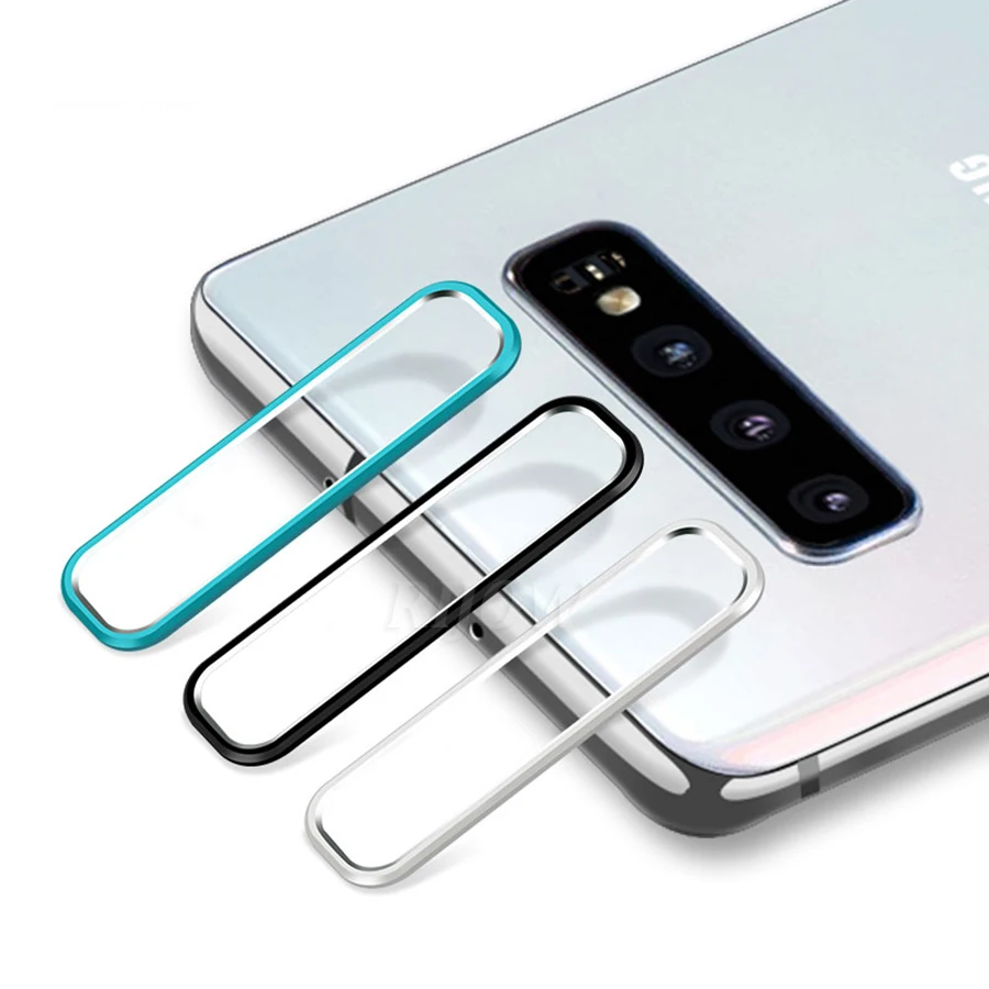 Объектив камеры для Samsung S10 Plus закаленное стекло металлический задний объектив