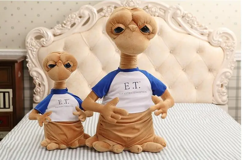 50 см E.T инопланетянин Классическая липкая плёнка плюшевые игрушки странные Мультяшные куклы Детский день Рождественский лучший подарок