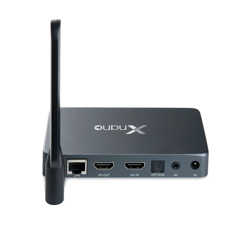VHXSIN 10 шт./лот Xnano X5 ndroid 6 0 TV Box Realtek RTD1295 ARM-T820 DDR4 2 ГБ 16 SATA 3 | Электроника