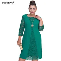 COCOEPPS, летнее женское платье, 6XL, большой размер, vestidos, платье для офиса, леди, элегантное, плюс, большой размер, женская одежда, бодикон, Повседневное платье