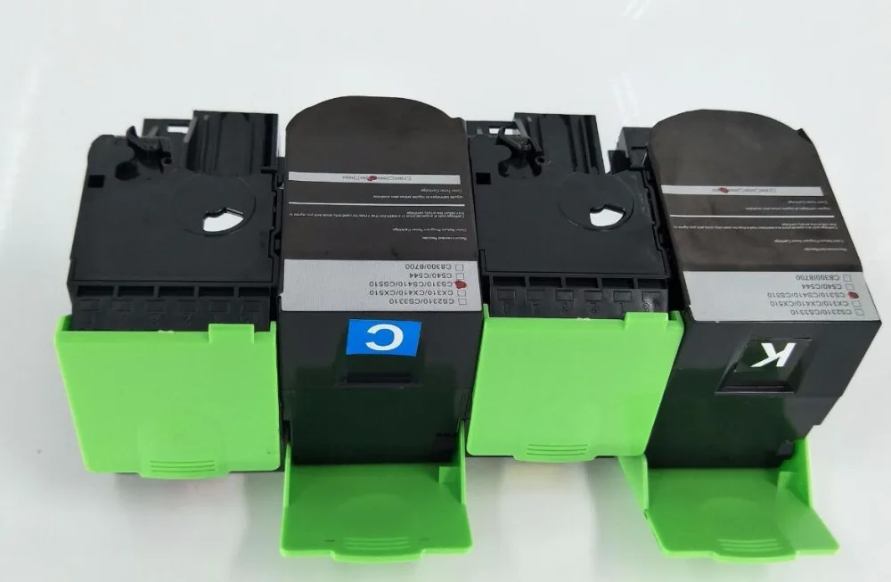 4 шт. новый цветной картридж для копира совместимый с LEXMARK CS720/CS725/CX7250 принтера CS720 7K