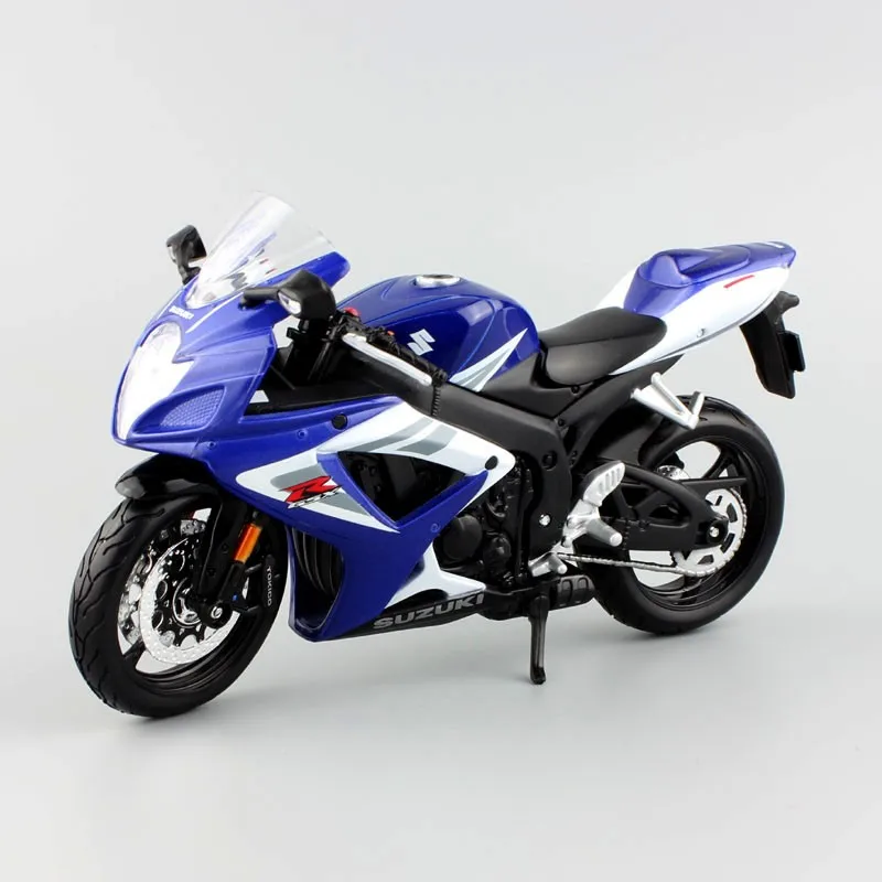 Masito Детские 1:12 Масштаб suzuki GSX R750 металлические Литые модели мотоцикла мини гоночный автомобиль спортивный Мотор велосипед Gixer двигатель детские игрушки