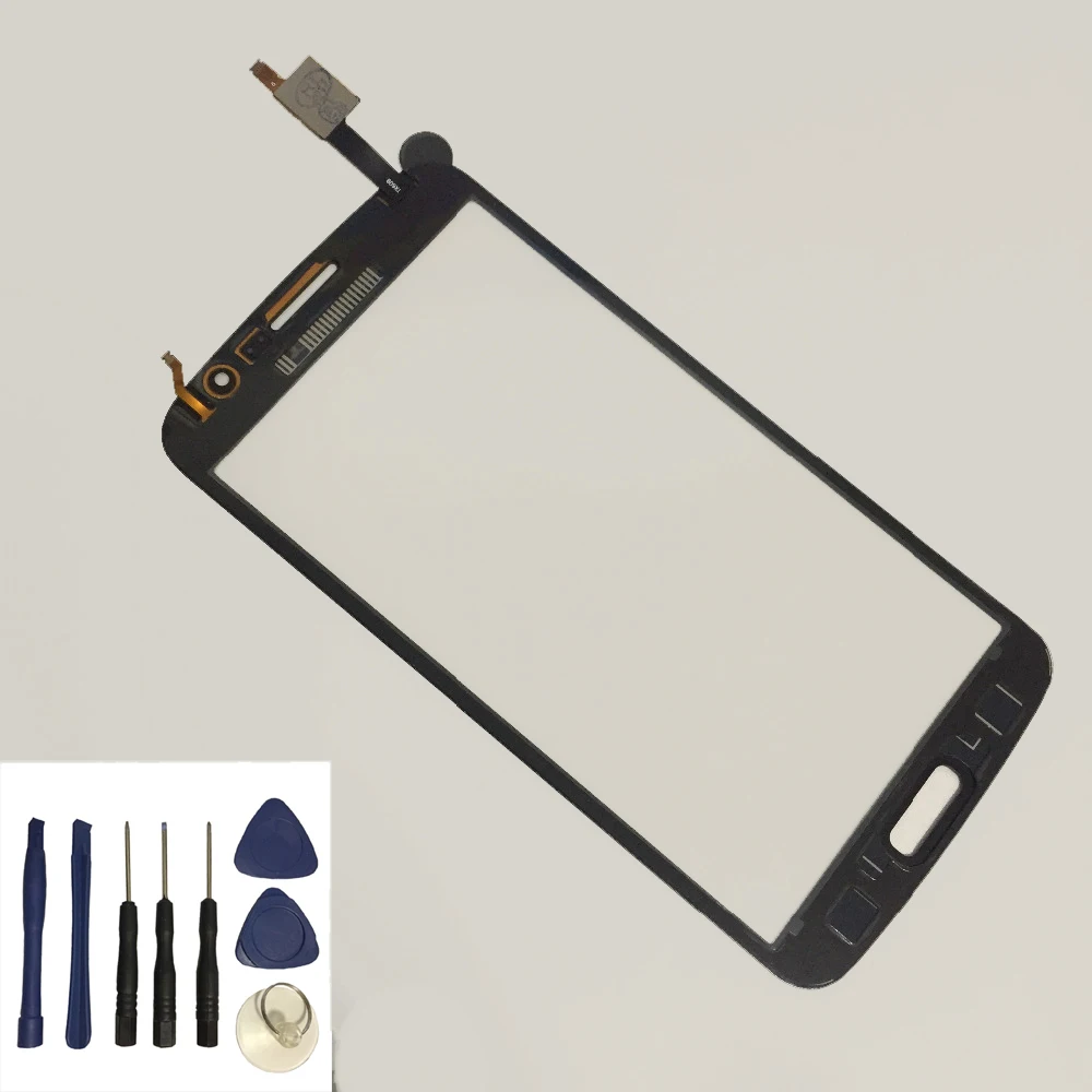 Для Samsung Galaxy Grand 2 Duos G7102 G7105 G7106 черный/белый сенсорный экран стекло дигитайзер