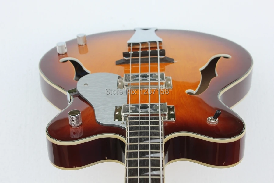 2017 Новый стиль Высокое качество ручной работы полый корпус 4 струнная F 335 ДЖАЗ