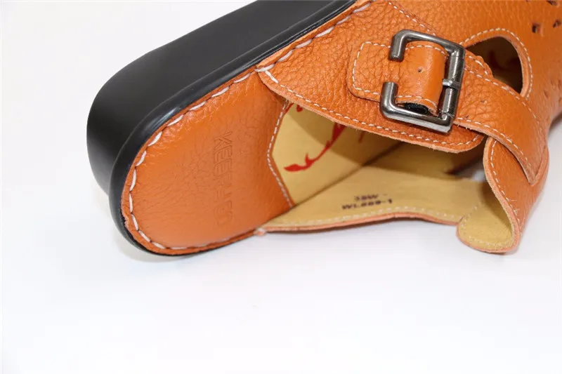 MVVJKE/Новинка; обувь на толстой подошве из воловьей кожи; тапочки для отдыха; удобная женская обувь