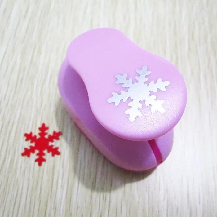 snowflake 2,3-2,5 см большой 1 ''угловой Дырокол Diy ремесло дырокол для альбомов резак бумаги Дырокол Cortador Papel Скрапбукинг Дырокол - Цвет: snowflake