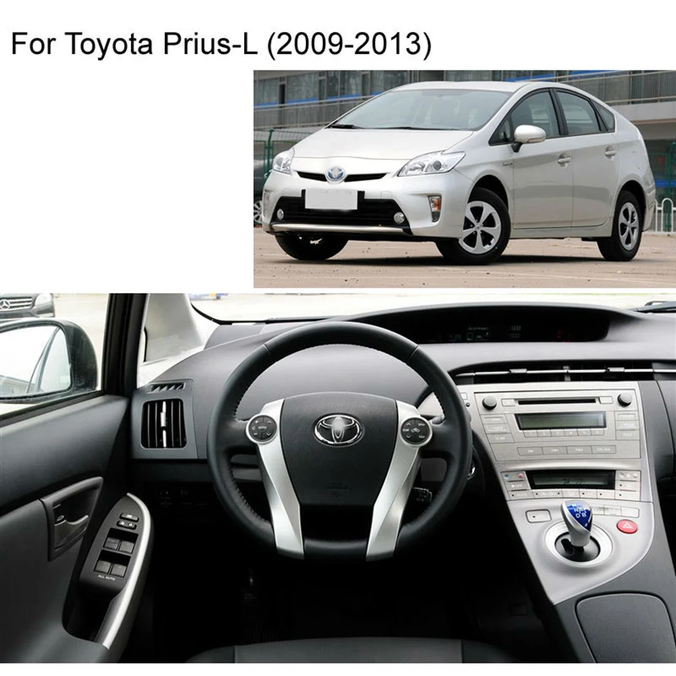 GreenYi 8 &quot4G ram Android 9 0 автомобильный DVD для Toyota Prius 2009 2013 Восьмиядерный 32G