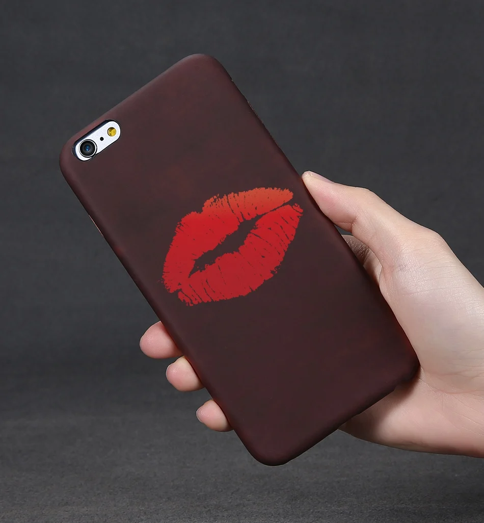 Sexy Kisscase Термальность чувство чехол для iPhone X 8 7 6 S 6 Plus 5S 5 Чехол прохладный pu матовая крышка для Samsung Galaxy Note 8 S8 S8 Plus S7 S6 Edge чехол на айфон 5s 5 SE чехол на айфон 6s 6 Plus 7 8 Plus