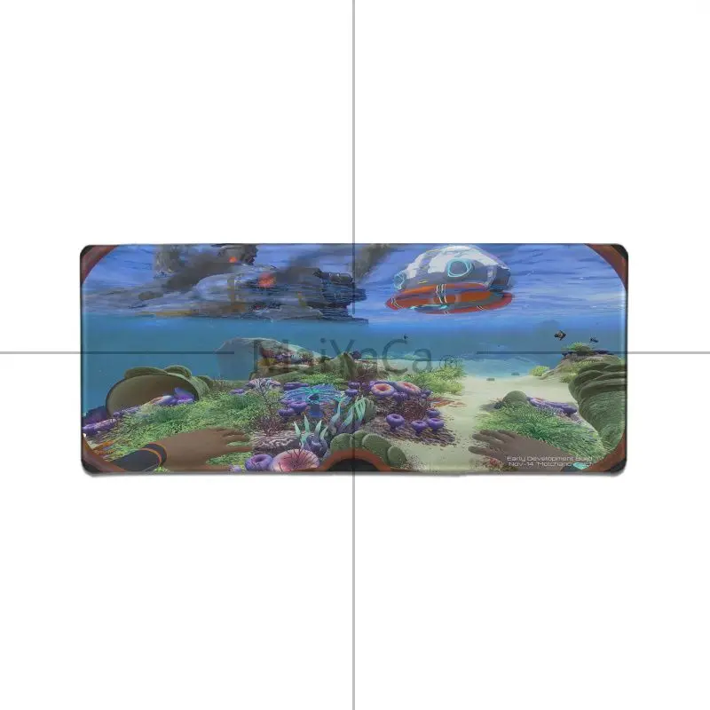 Maiyaca Subnautica game mouse pad gamer play mats Large Lockedge alfombrilla gaming Mouse PC Computer mat | Компьютеры и офис