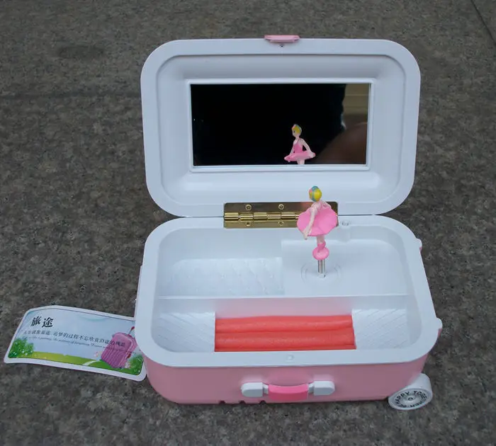 Креативная музыкальная шкатулка с рисунком новым дизайном для хранения