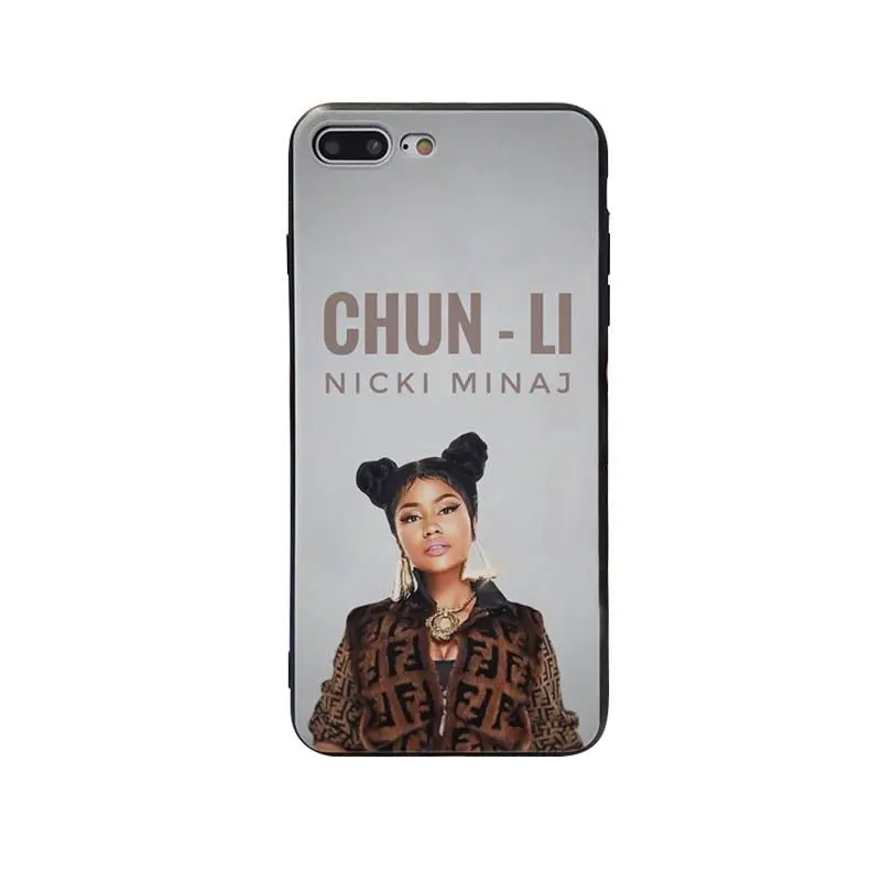 Силиконовый чехол MaiYaCa Rap singer Nicki Minaj из ТПУ для iphone X XS XR Max 8 8plus 7 7plus 6s plus 6