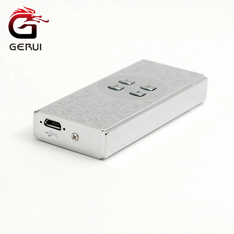 Gerui JL-318V высокое Класс пароль Управление Зажигалка USB импульсного Творческий