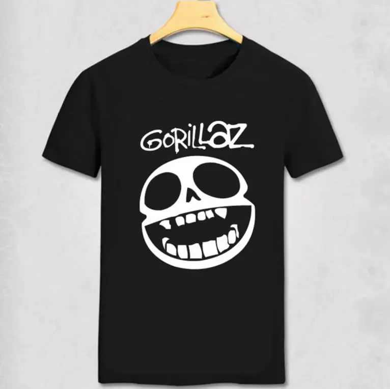 Художественная игровая футболка Gorillaz Undertale Sans Skeleton Хэллоуин косплей костюм череп