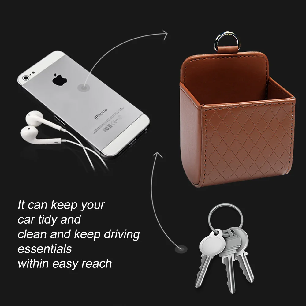 Универсальный держатель для автомобиля аксессуары интерьера сумка хранения