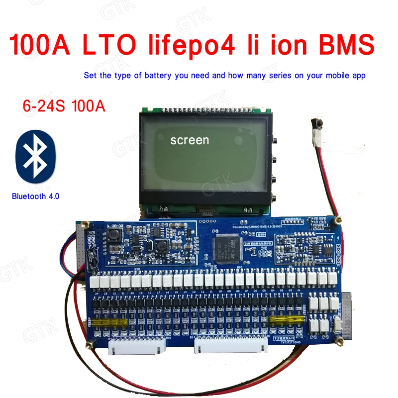 GTK настроить 16 48 v 512 V 80A 100 120A 150A 200A lifepo4 защиты аккумулятора доска литиевый