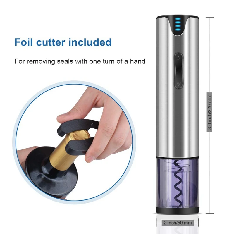 Электрический штопор перезаряжаемый автоматические открыватели для бутылок
