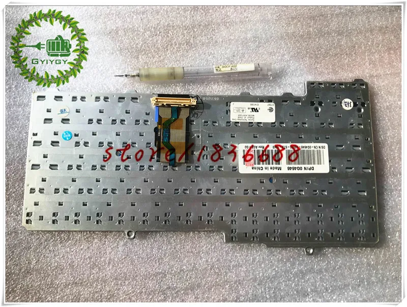 Клавиатура GYIYGY для ноутбука Dell Latitude D620 D630 D820 D830 0DR160 CA87 CAM7 US 0UC172|Клавиатуры замены| |