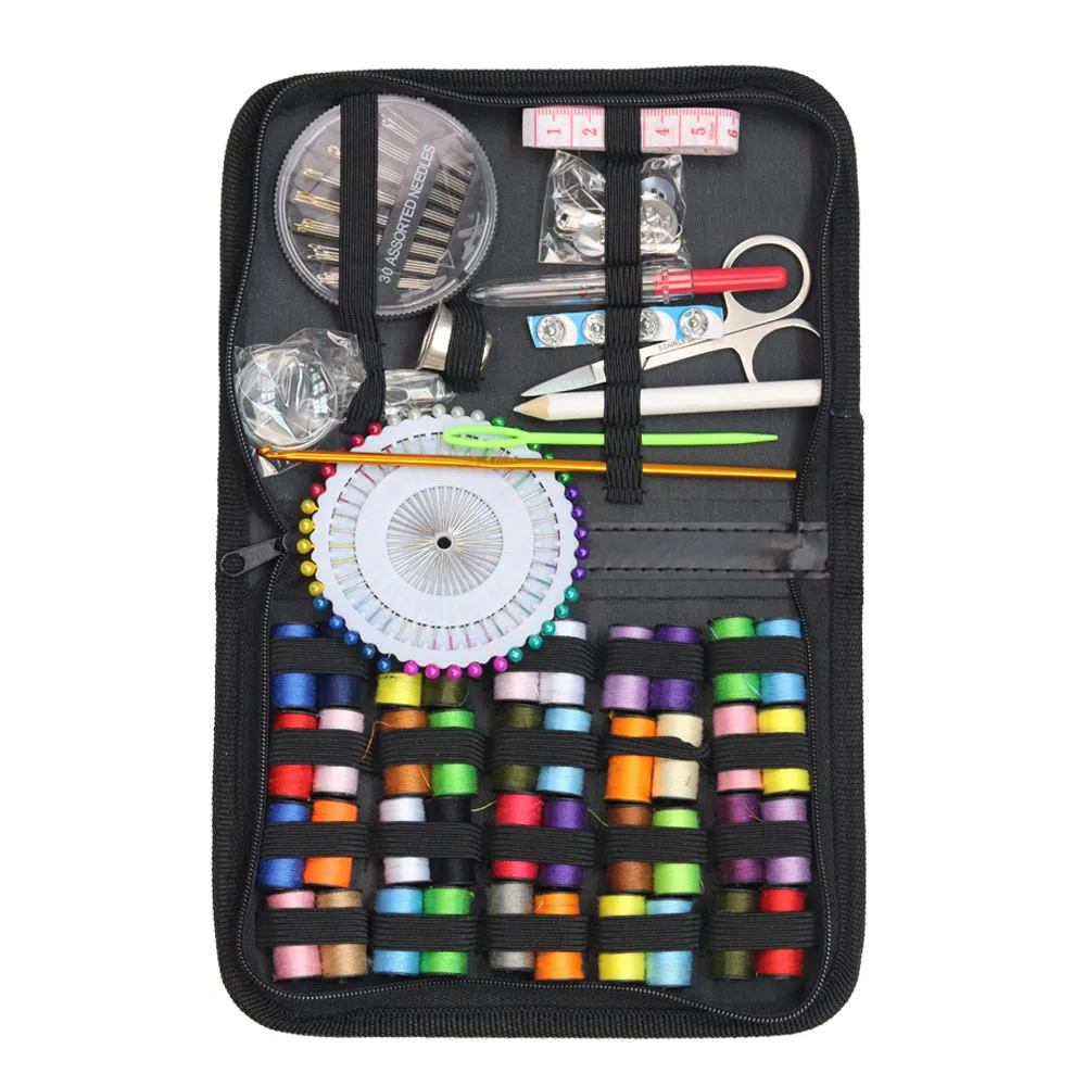 128 шт./компл. набор швейных коробок аксессуары для путешествий стеганая вышивка