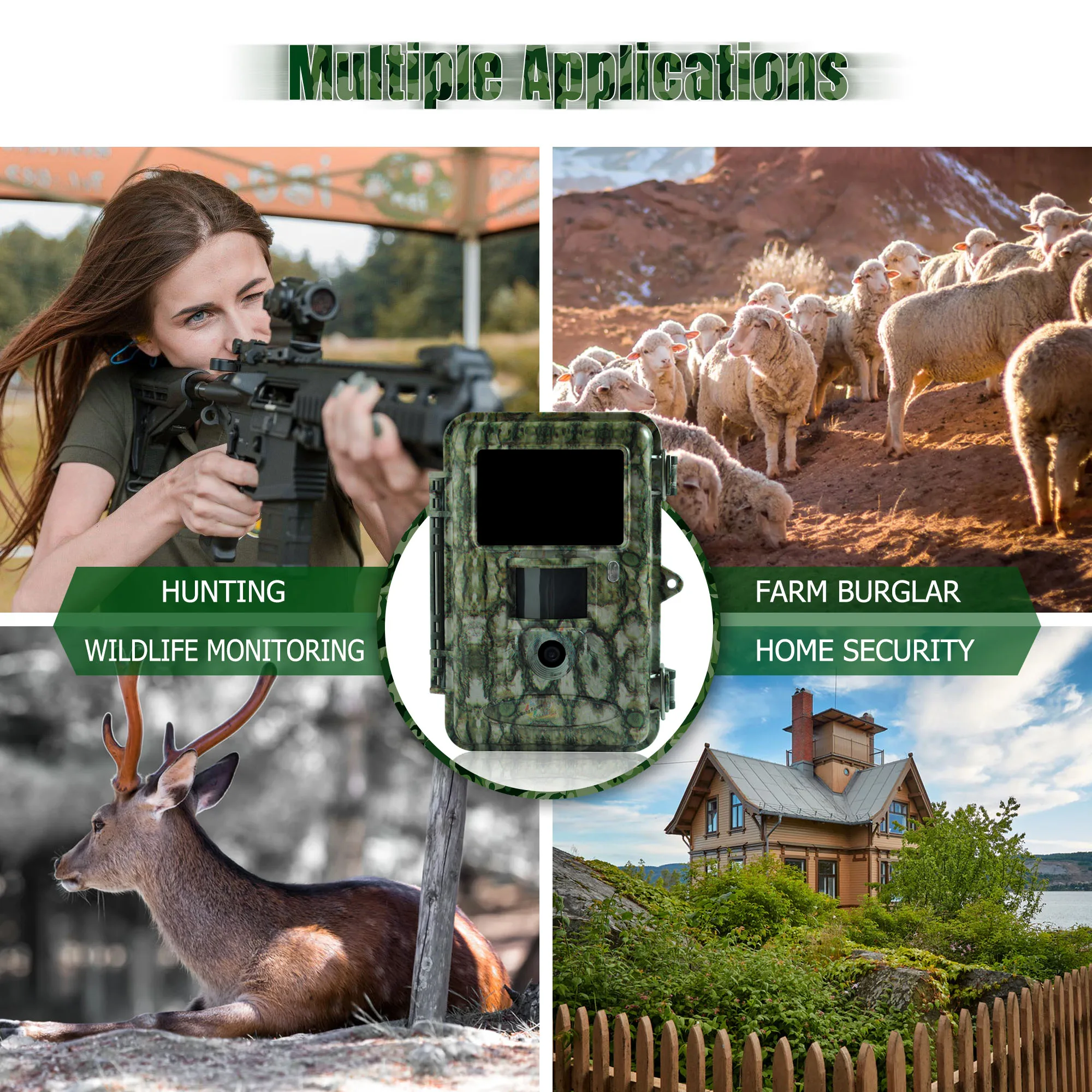 Bolyguard охотничья тропа камера 18MP Открытый Водонепроницаемый дикой природы 940nm ИК светодиодный для ночного видения камеры наблюдения fototrappola