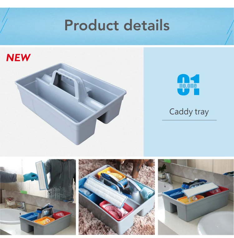 Бытовой Набор для уборки многоцелевой чистящий Caddy с Ракель щетка тряпки опрыскиватель перчатки Инструменты для Ванная Кухня Офис
