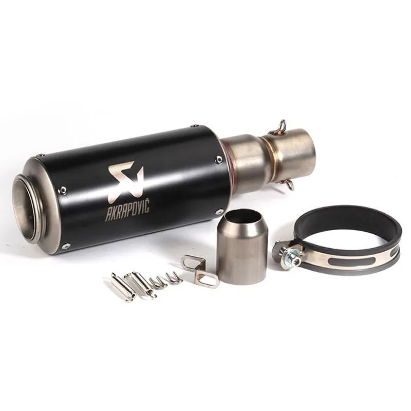 Akrapovic Мотоцикл выхлопная труба глушителя Racing выхлопных газов Универсальный из