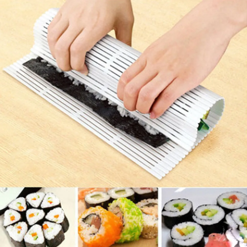 Антипригарный пластиковый коврик для суши сделанный на кухне сделай сам