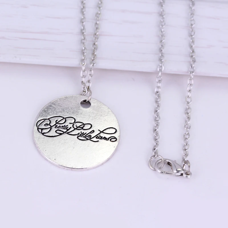 1 комплект модное ожерелье с подвеской Pretty Little Liars из фильма Get A Secret|Ожерелья