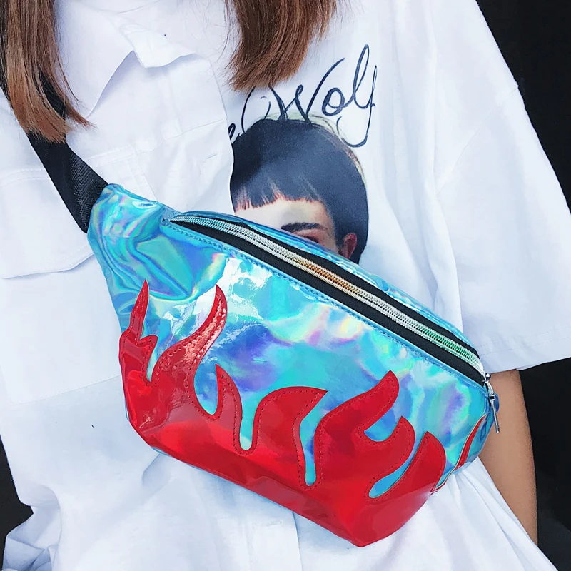 UKQLING красочные Для женщин поясная сумка для девочек Fanny Pack над на ремне нагрудная