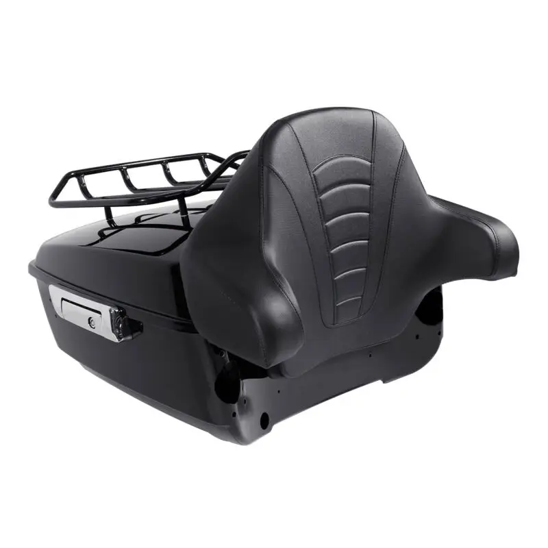 Мотоцикл King Tour Pak пакет багажник багажная стойка спинка с динамиком для Harley Touring Road King Street Electra Glide 14-19