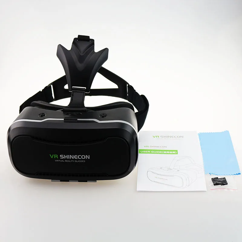 Очки виртуальной реальности Shinecon VR 2 0 Google Cardboard для мобильных телефонов 3d