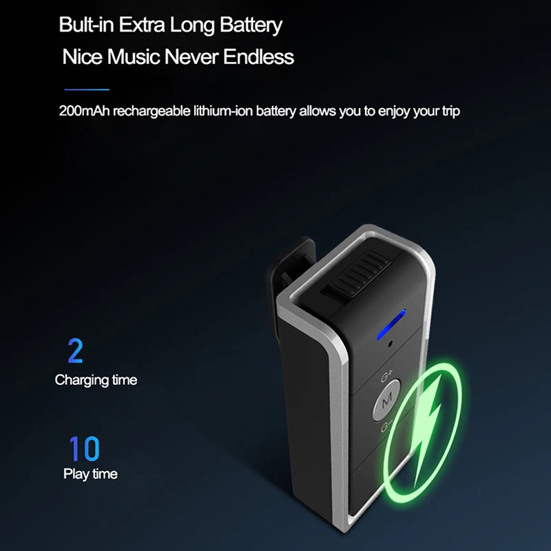 Onever мини комплект беспроводной связи bluetooth для автомобиля 3,5 мм разъем аудио разъем приемник адаптер AUX для динамика наушники с задней клипсой BT10 Новинка