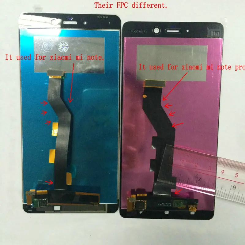 Для Xiaomi Mi Note & Pro сенсорный экран дигитайзер в сборе дисплей 5 7 дюймов панель