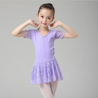 childrens dance costumes girls lace latin dance siamese exercise suit chinese dance form ballet skirt stage costume