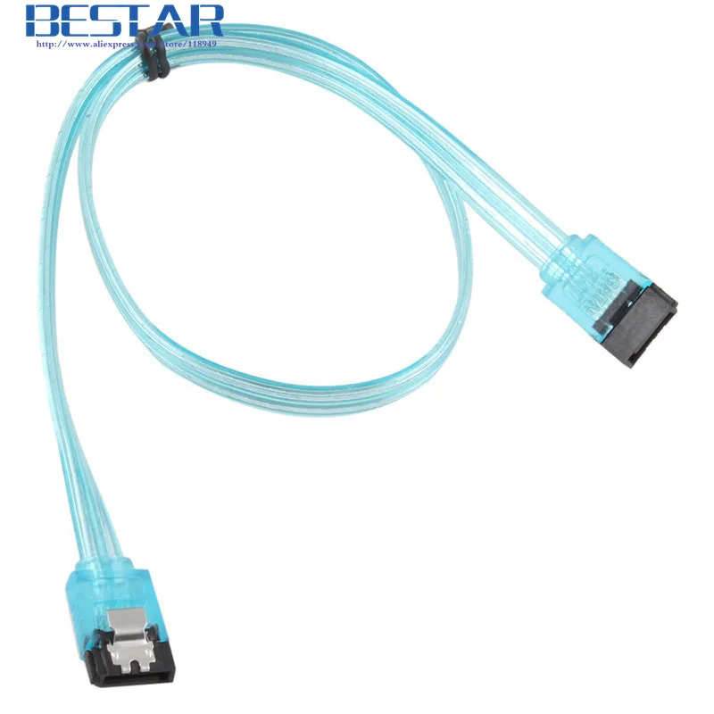 Высокоскоростной прямой и прямоугольный кабель 6 Гбит/с SATA 3 0 III 7Pin к SATA3.0 плоский