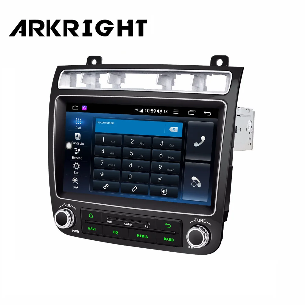 ARKRIGHT 8 ''4+ 64gb 1 din Android 8,1 автомобильный Радио/Автомобильный мультимедиа/dvd-плеер быстрая загрузка/4G для VW Volkswagen Touareg 2010