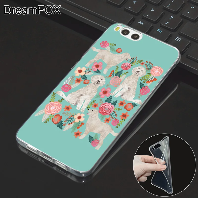 DREAMFOX L390 с рисунком щенка Джека Расселла Мягкий ТПУ силиконовый чехол для Xiaomi Mi Note