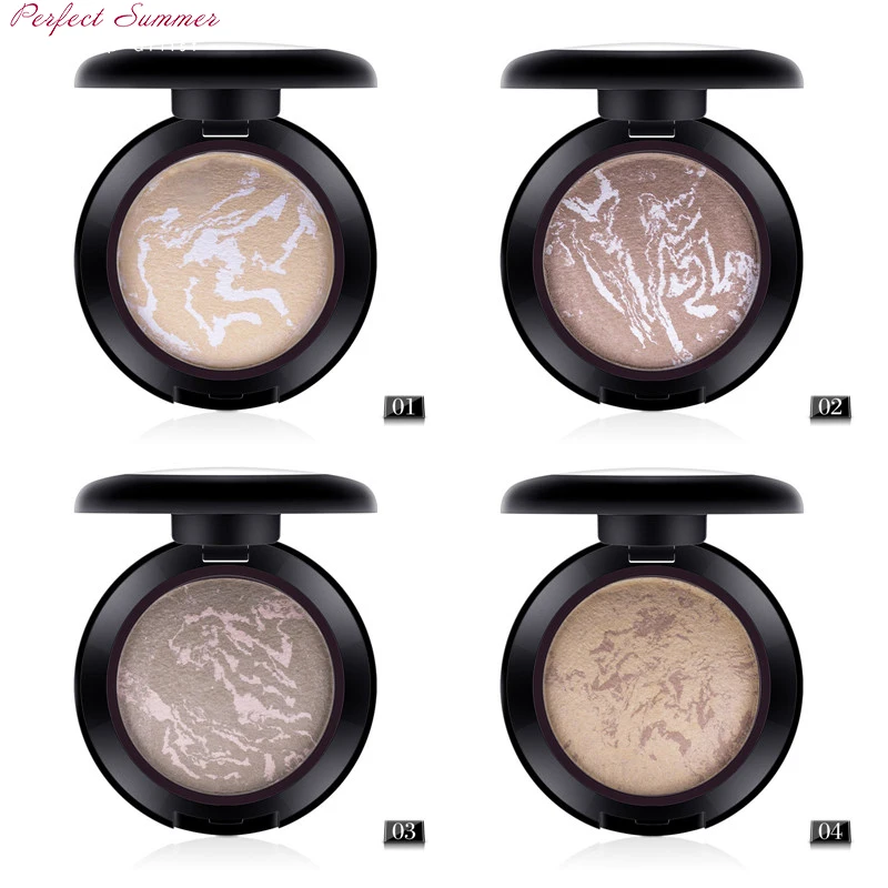 Лицо Макияж Корректор запеченные порошок бренда Comestic выпечки Bronzers маркеры лицо
