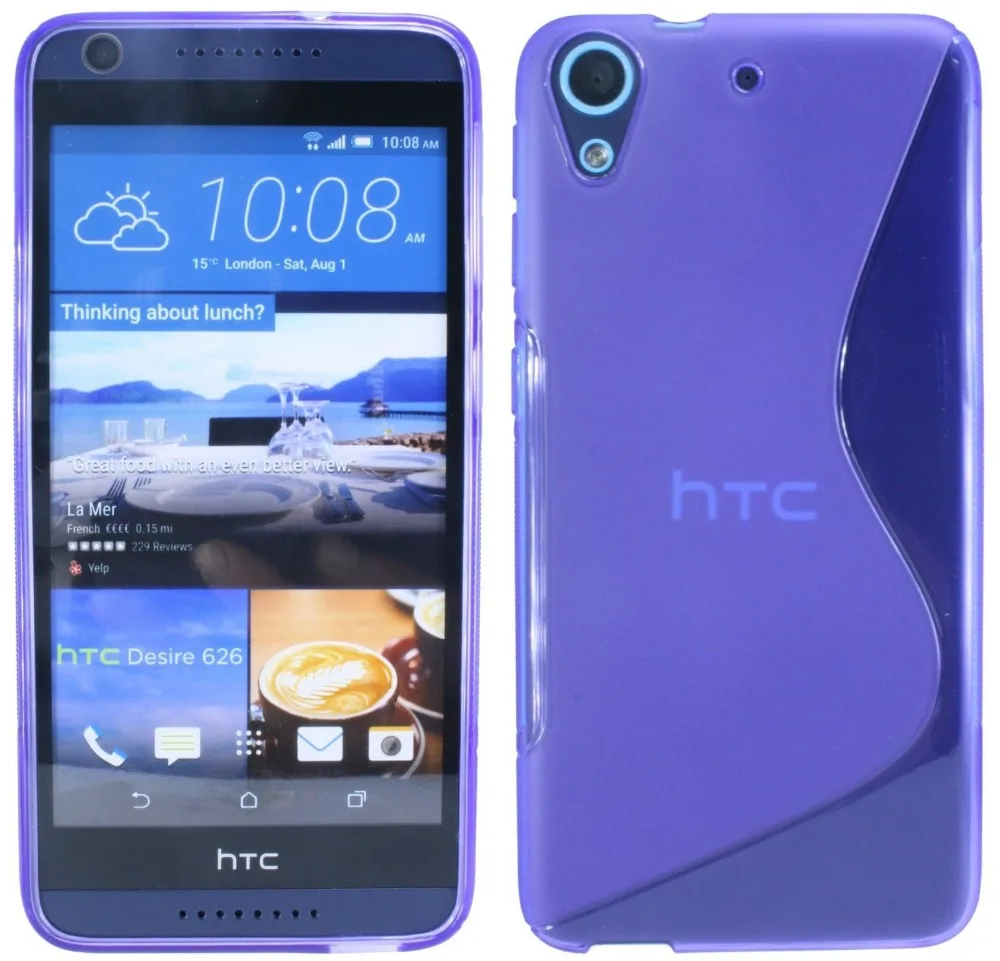 Чехол для htc Desire 626 чехол 626G Dual SIM тонкий нескользящий матовый Мягкий силиконовый