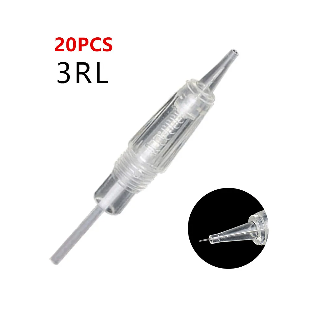 20pcs 0.30mm 3P Розовое золото Беспроводная татуировка машина Перманентный макияж бровей ручка с 3 уровнями скорости татуировки беспроводная ручка татуировки Поставки - Цвет: 20pcs 0.30mm 3P