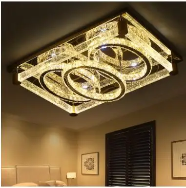 Хрустальная лампа с пузырчатой колонной современный минималистичный