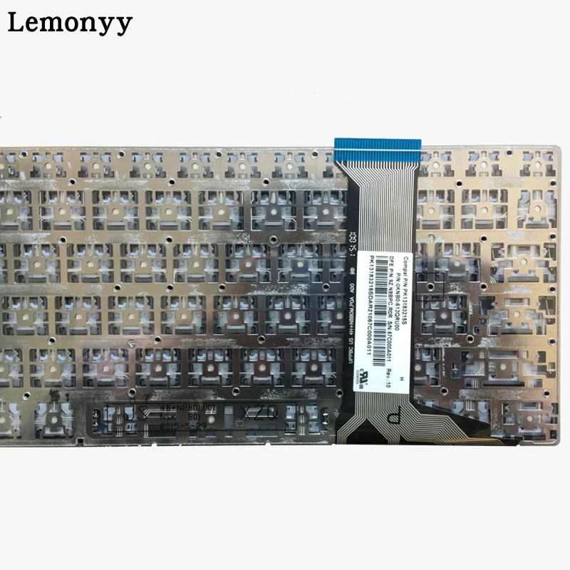 Русский Клавиатура для ноутбука сребристого цвета для ASUS n551 n551j n551jb n551jk n551jm n551jq G551 G551J G551JK G551JM G551JW G551JX no backlit