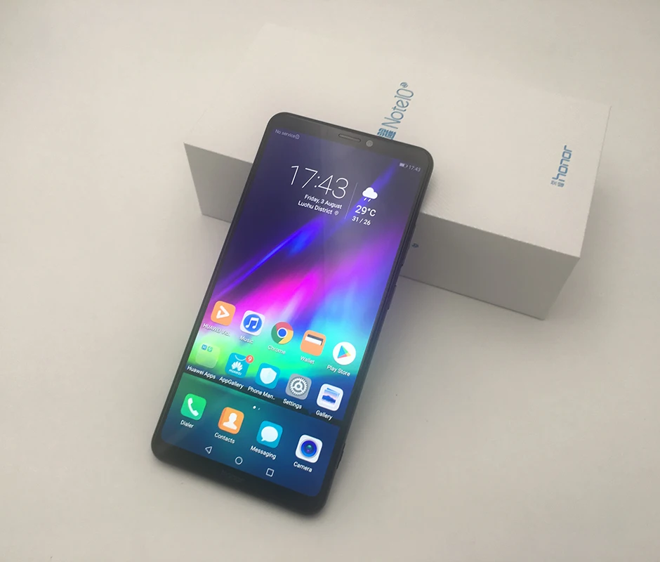 Honor Note 10, мобильный телефон Kirin 970, четыре ядра, мобильный телефон, две sim-карты, 6,95 дюймов, Android 8,1, отпечаток пальца, ID, NFC