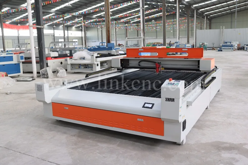JNLINK 1300*2500 mm co2 advertising logo sign metal laser cutting machine price engraving 2030 90W 100W 130W | Инструменты