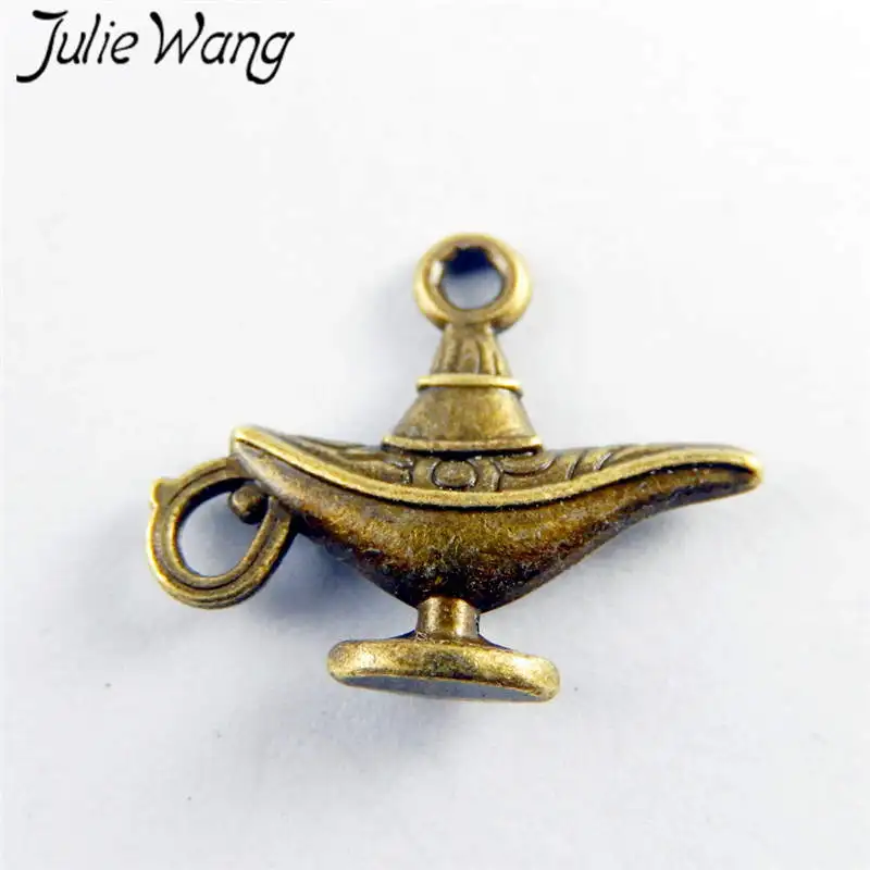 Julie Wang 20 шт. подвески в форме чайника из сплава античные бронзовые Подвески DIY