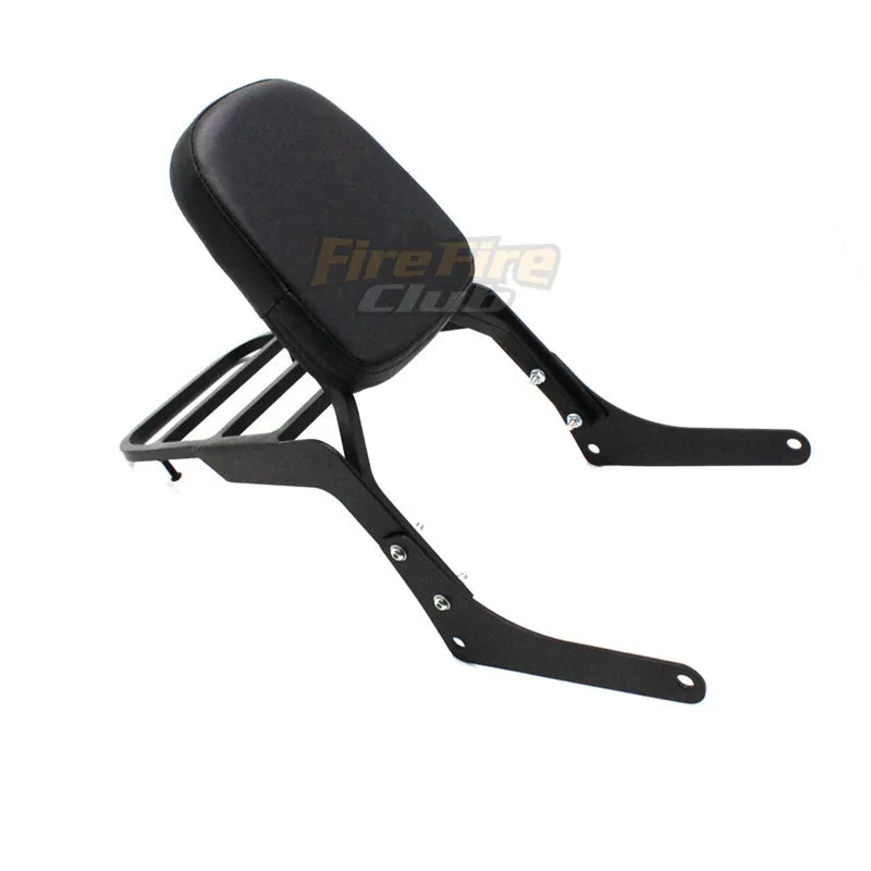 Motorcycle Passenger Backrest Sissy Bar For Honda Rebel 250 CMX250 CMX250C CA250 Rear Luggage Rack Support Saddlebag