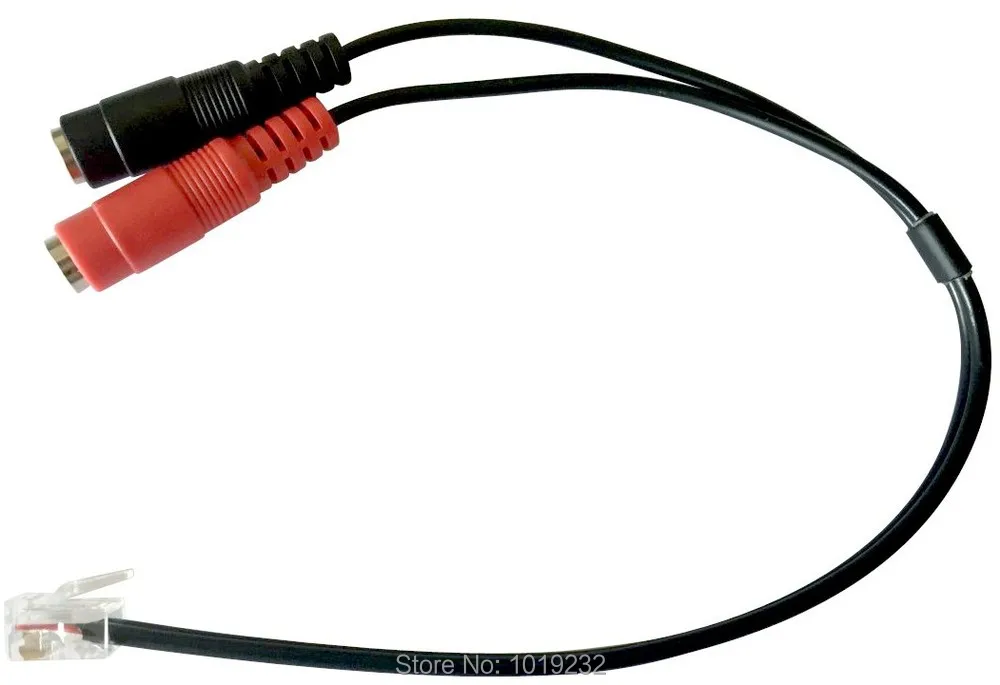 Бесплатная доставка преобразователь адаптер для гарнитуры ПК разъем RJ9