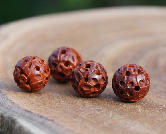 Бусины диаметром 11 мм полые свободные Крошечные Подвески Mala Beads Japa Bead браслет